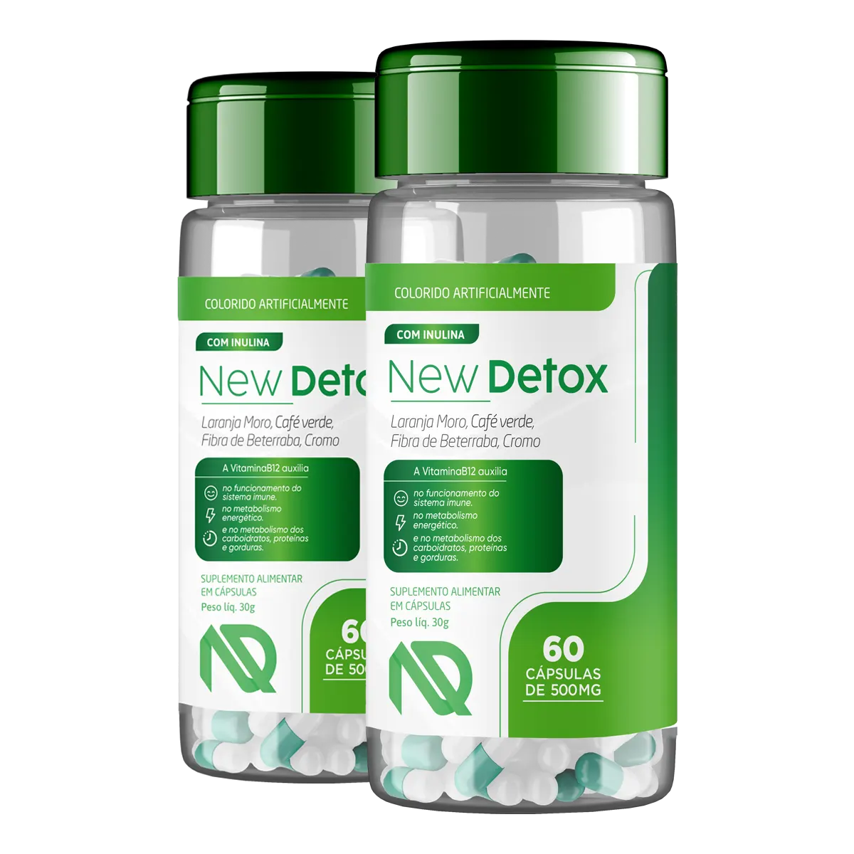 Novo New Detox 2 Pote