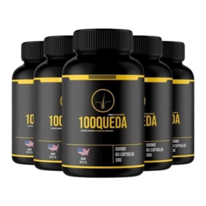 100 Queda Original Lider Caps 5 Pote
