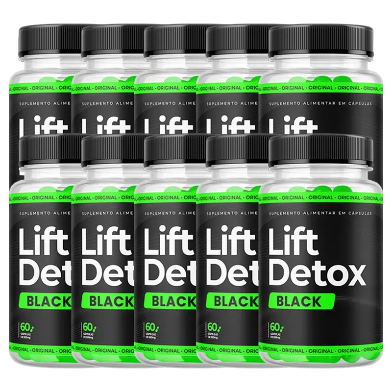 Lift Detox Black 10 Pote