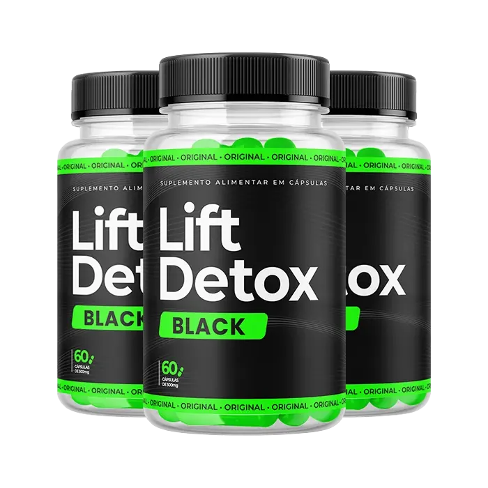 Lift Detox Black 3 Pote