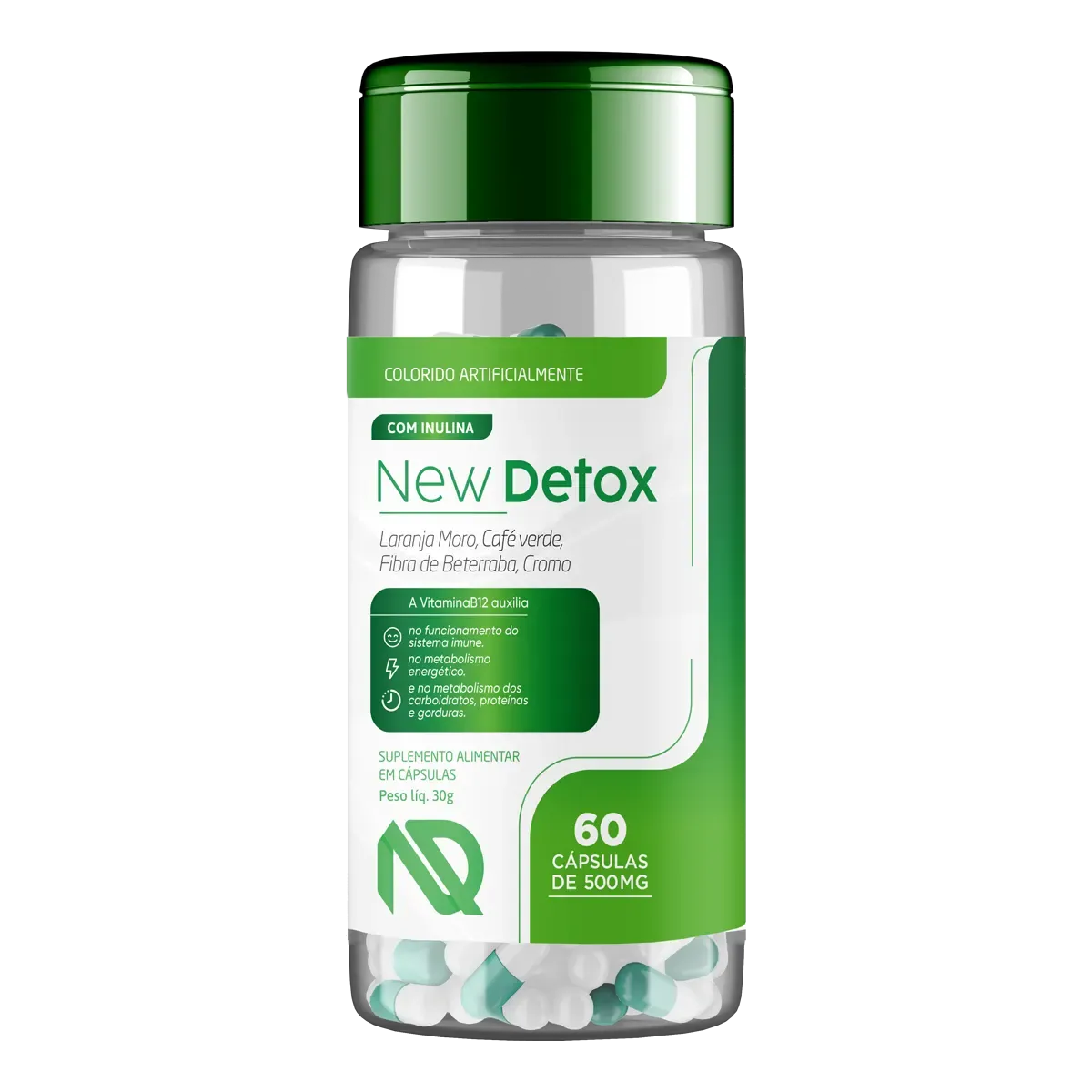Novo New Detox 1 Pote