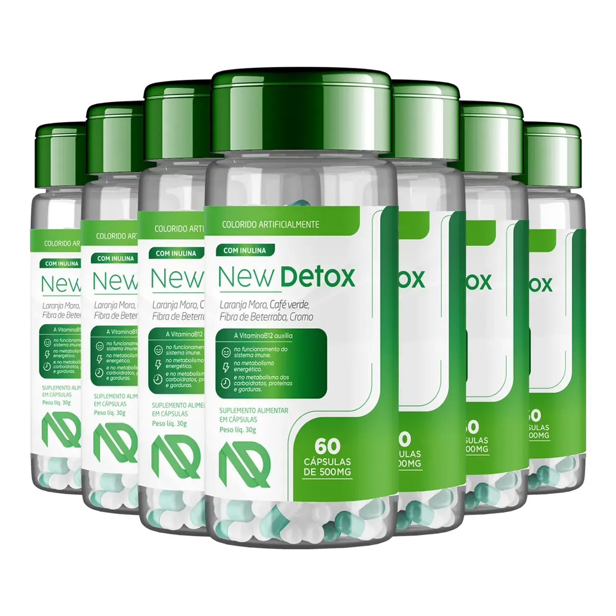 Novo New Detox 7 Pote