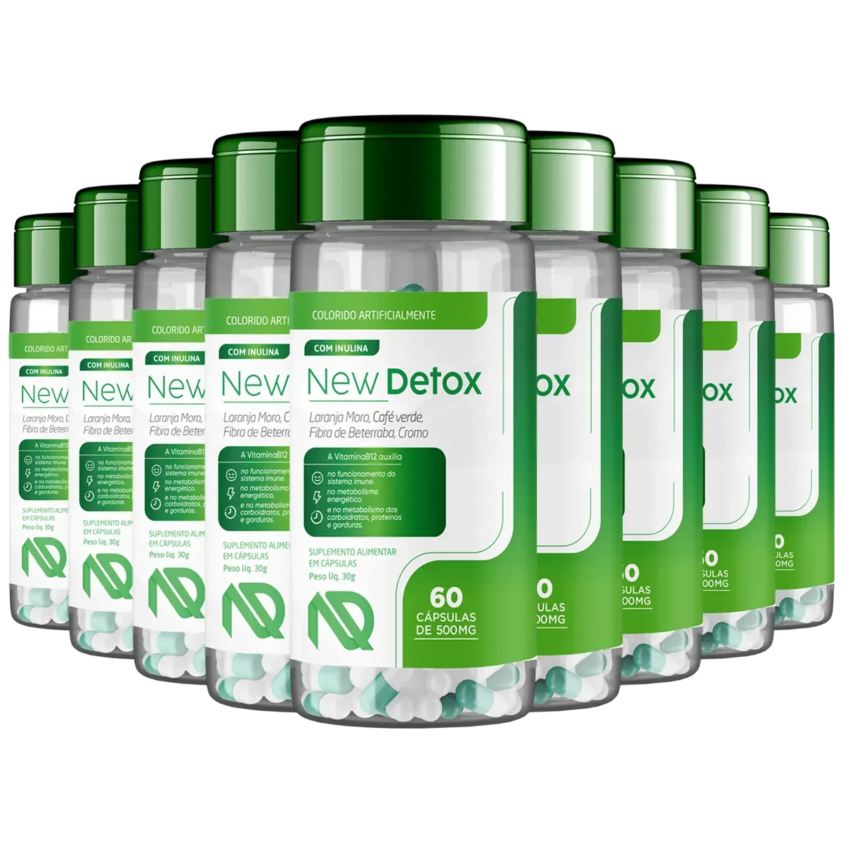 Novo New Detox 9 Pote