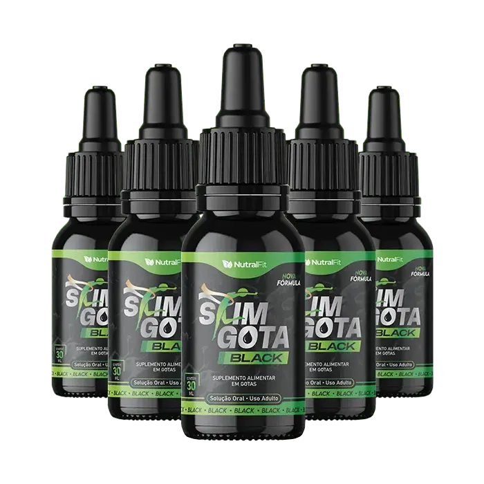 Slim Gota Black 5 Frasco 1