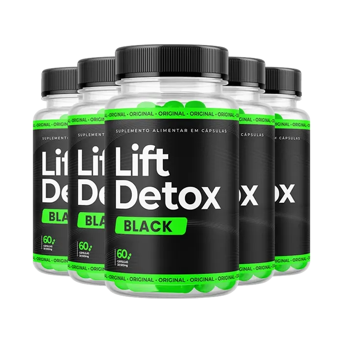 Lift Detox Black 5 Pote