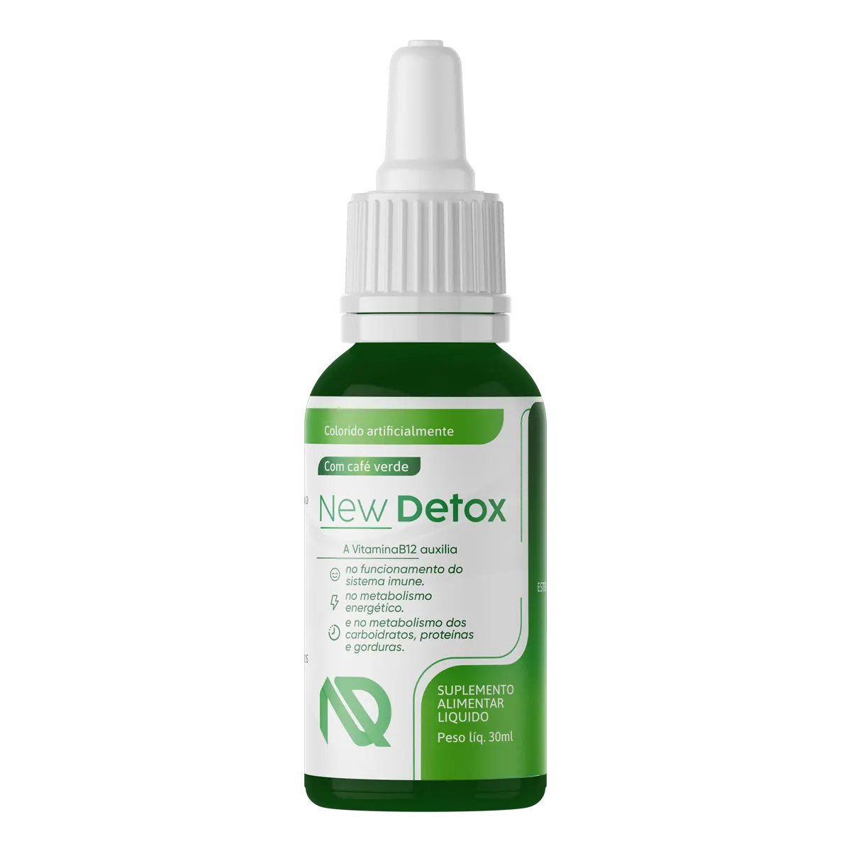 New Detox Gotas 1 Pote