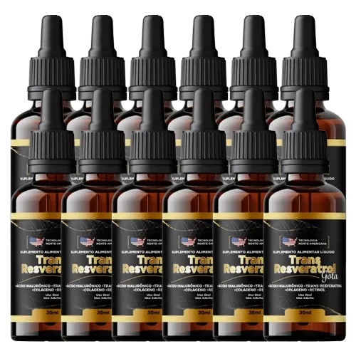 Trans Resveratrol Gota 12 Frasco