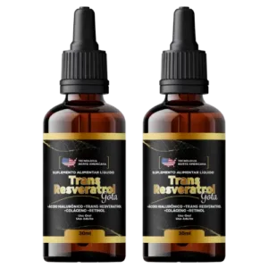 Trans Resveratrol Gota 2 Frasco