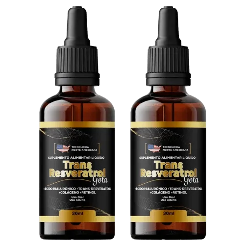 Trans Resveratrol Gota 2 Frasco
