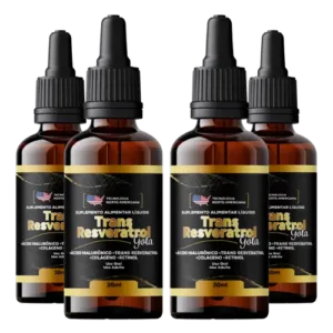 Trans Resveratrol Gota 4 Frasco